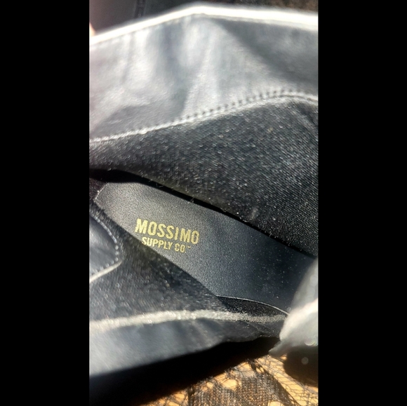 Black Mossimo Platform Heeled Booties - Picture 4 of 5